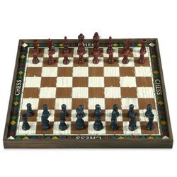 Mellisa and Doug Wooden Chess Set 
