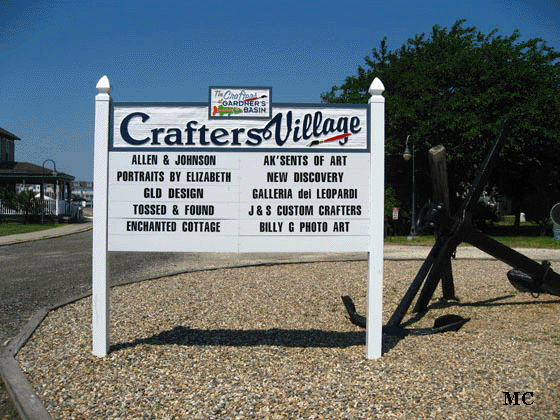 Crafters Village Sign