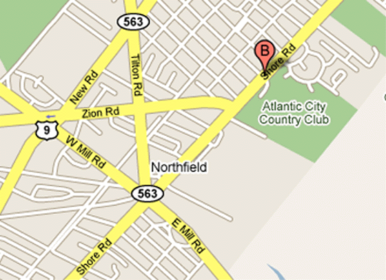 GoogleMap - Atlantic City Country Club