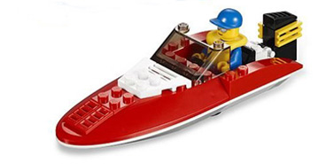 Lego City Speed Boat 