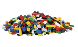 LEGO Brick Set - 884 Pieces 