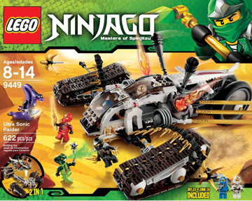 LEGO Ninjago Ultrasonic Raider Set 9949 