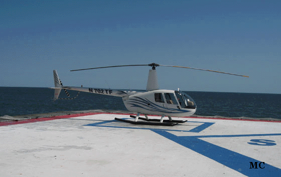 Steel Pier Helicopter Rides