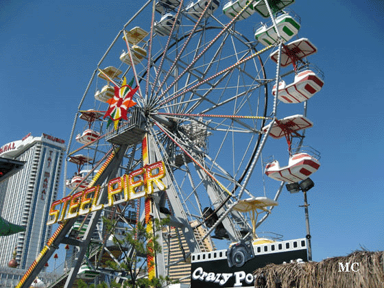 Steel Pier Ferris Wheel