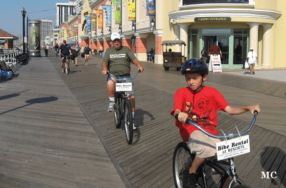 Bike Riding in Atlantic City