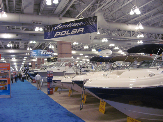 Boat Show at the Convention Center 