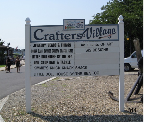 Crafters Village Sign