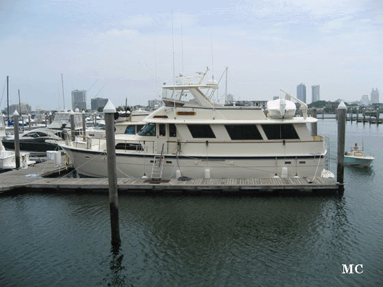 Large Boat at the Farley Marina