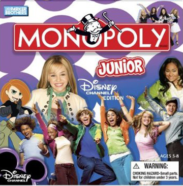 Monopoy Junior Disney Channel Edition 