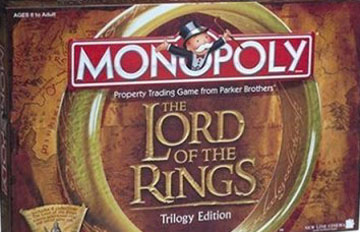 Lord Of Rings Monopoly 