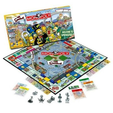 Simpsons Monopoly 