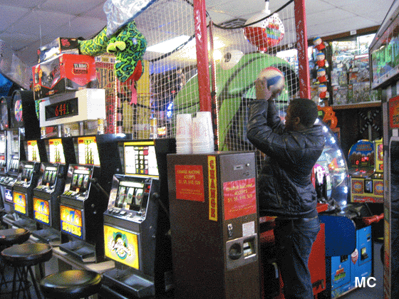 Basketball at the Playcade Qrcade