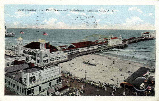 Steel Pier Atlantic City - 1921  