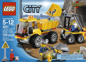 Lego City Loader and Tipper 