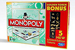  Monopoly Golden Token Bonus Edition  