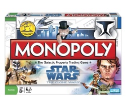 Star Wars Clones Monopoly 