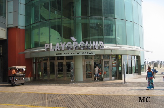 Atlantic City Boardwalk  Playground Entrance