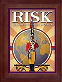 Risk in Vintage Wood Book Edition