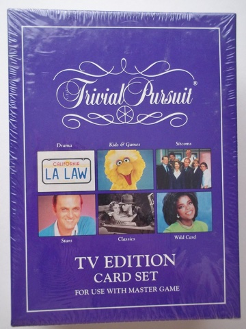 Trivial Pursuit TV Edition Card Set 