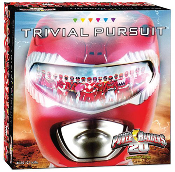 Power Rangers Trivial Pursuit Board Game 